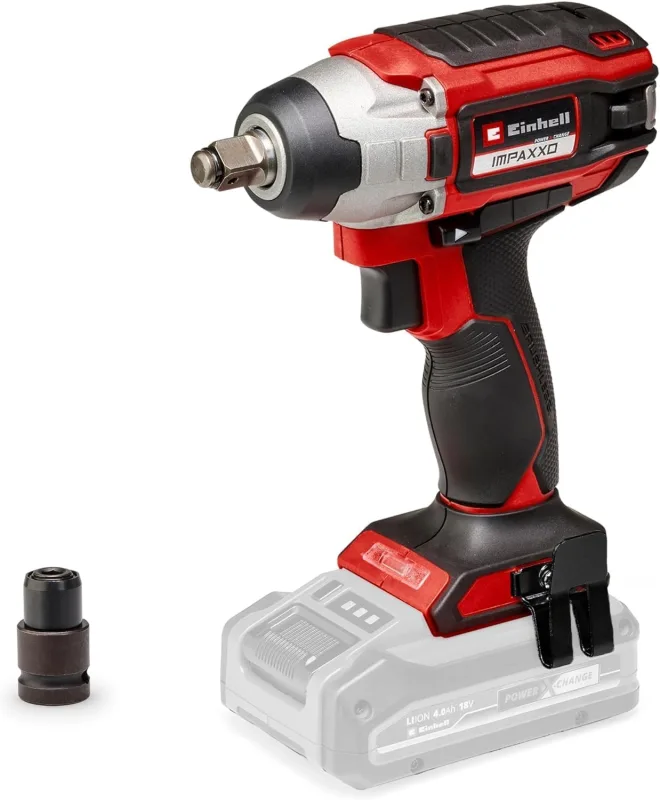 Einhell IMPAXXO 18/230 Power X-Change Impact Driver with Battery (18 V, 230 Nm, Brushless Motor, No Battery or Charger)