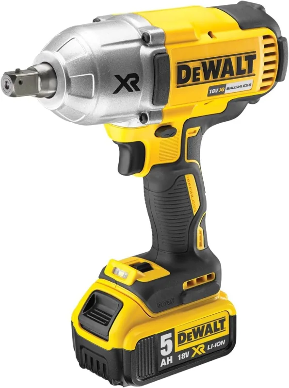 Dewalt DCF899P2-GB Impact Driver 950 Nm with 2 x 18 V 5 Ah Li-ion Batteries with Case