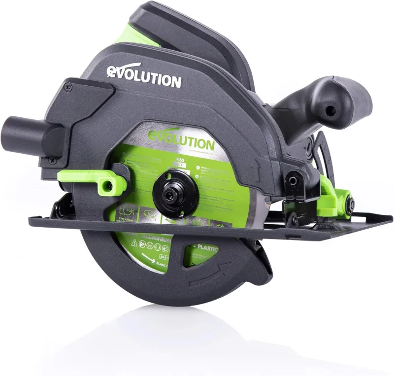 EVOLUTION POWER TOOLS - F165CCSL Sierra circular multimaterial, 165 mm (230V)