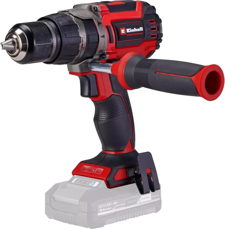 Einhell Professional Taladro percutor con batería TP-CD 18/70 Li-i BL-Solo Power X-Change (18 V, sin escobillas, 70 Nm, func. de perfor. por percusión, portabrocas de 13 mm, 2 velocidad, sin batería)