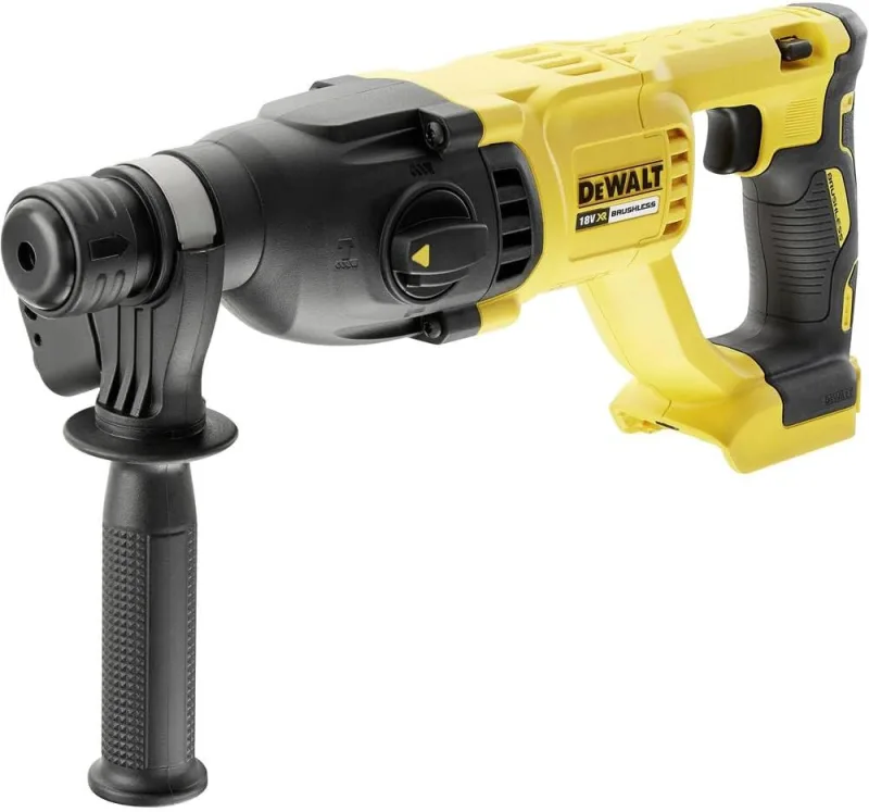 DEWALT DCH133NT-XJ - Martillo Electroneumático sin Escobillas XR 18V SDS-Plus, Impacto de 2,6J, Velocidad de 0-1550 rpm, Sin Cargador/Batería, Maletín TSTAK