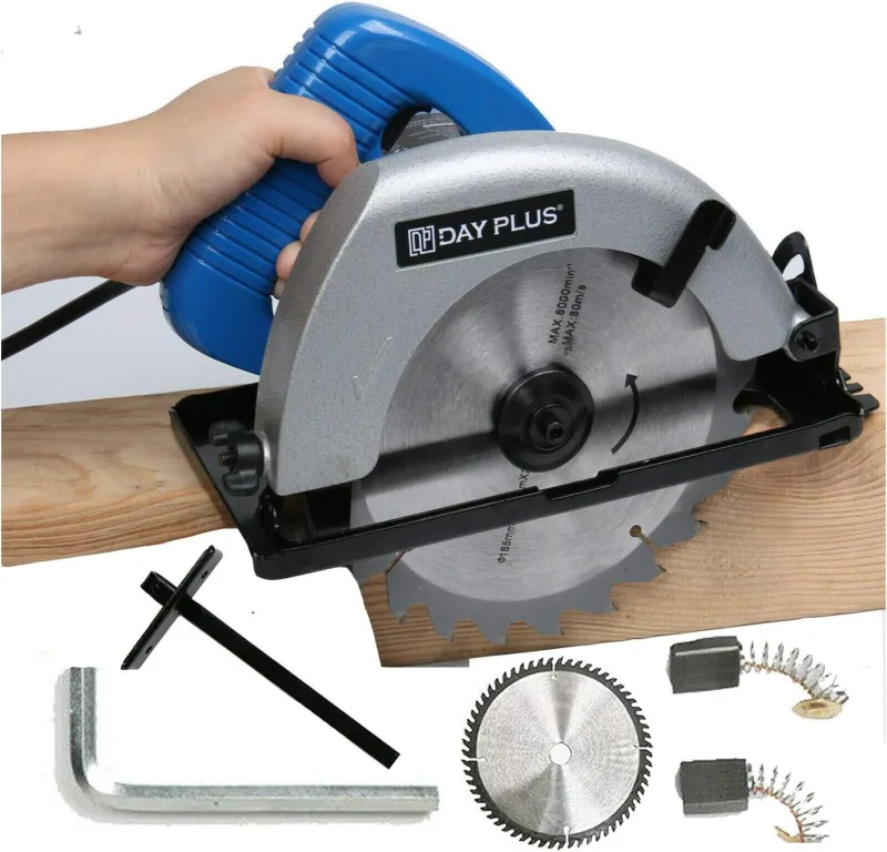 900W 4700RPM 55mm Max Cutting Capacity Electric Circular Saw Ideal for Cutting Wood, PVC Pipe, MDF Cutting