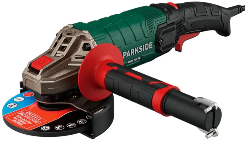 PARK SIDE Amoladora angular Parkside PWS 125 F6-1200W - 230V - Enchufe europeo