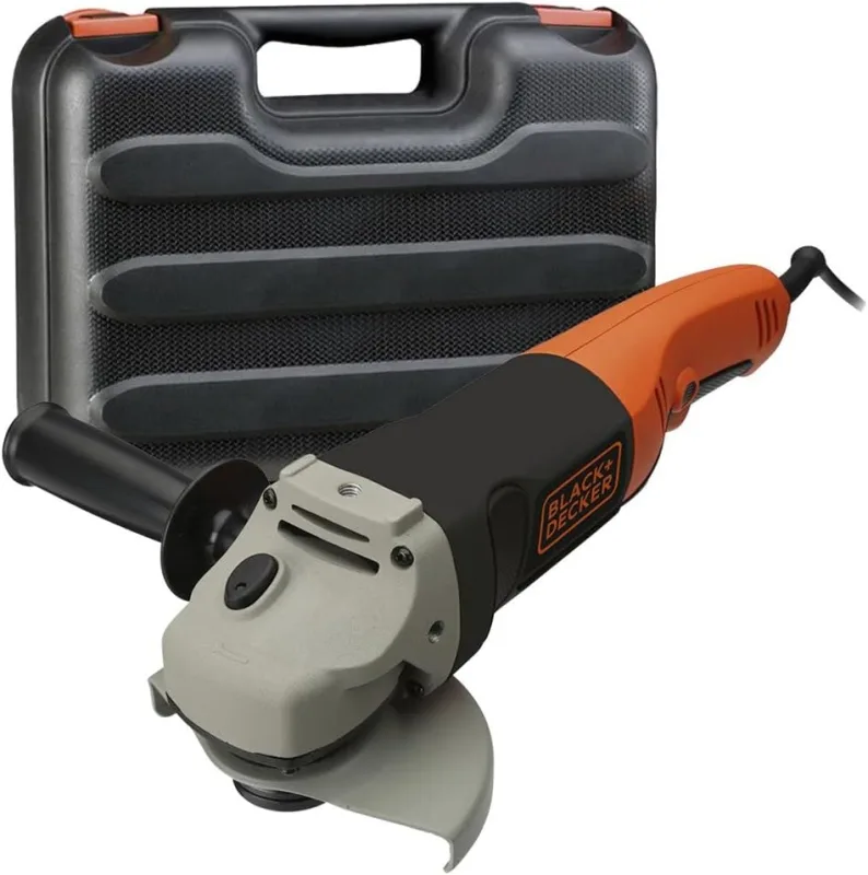 Black+Decker Amoladora angular KG1202KD-QS (1200 W, 125 mm)