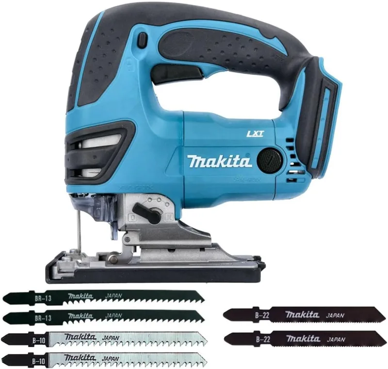 Makita DJV180ZX 18V LXT 6-Blade Cordless Jig Saw with Top Handle