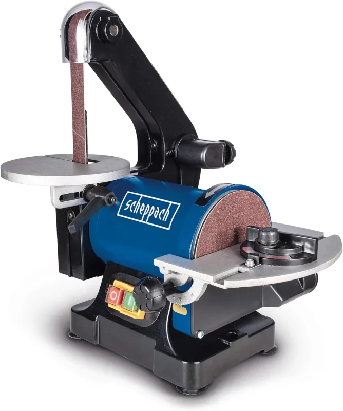 Lijadora de disco y banda BTS700 Scheppach - 230V 50Hz 250W - 125mm marca Scheppach