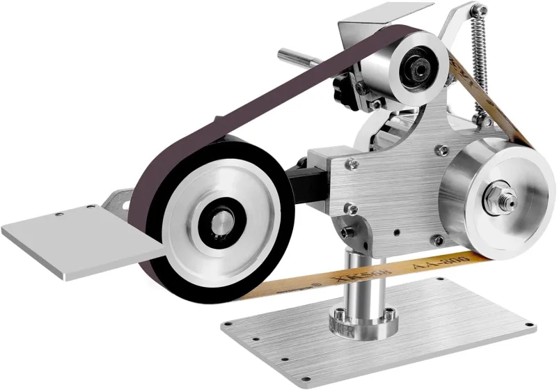 Juego de lijadora de banda, 762 x 25 mm, 0,55 kW, 220 V CA, 30 m/s, 9 kg, S-2224