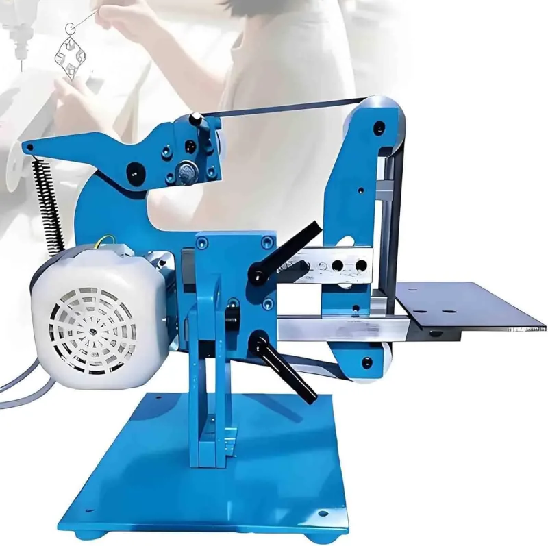 Lijadora de Banda para Metal,Lijado Bidireccional Vertical/Horizontal,Motor Sin Escobillas 750w/1100w,5 Bandas de Lijado 915x50mm,Bajo Ruido,Doméstico Lijadora de Banda 750w