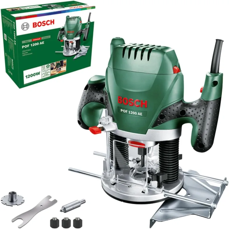 Bosch POF 1200 AE Surface Milling Machine (1200 Watts, in Carton)