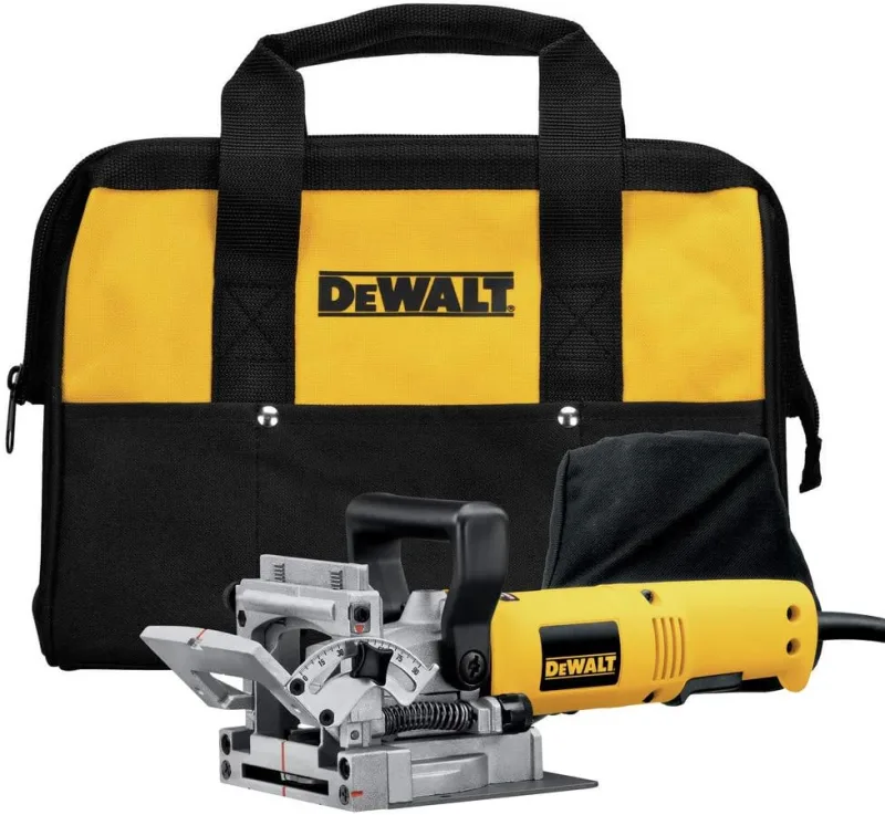 DEWALT DW682K-QS - Assembler 600W, Cutting Depth 20 mm, Guide Adjustment 0°-90°, Speed 10,000 rpm, Milling cutter diameter 100 mm, Fixed cutting depths 0/10/20
