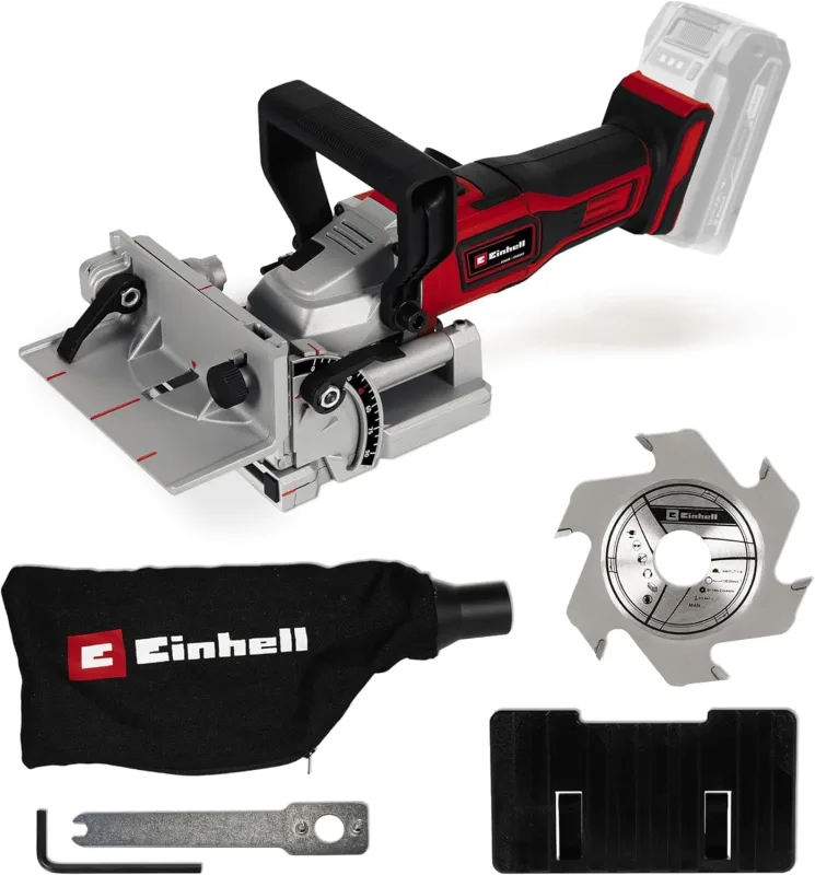 Einhell TE-BJ Li-Solo Power X-Change Battery Crimping Cutter (18V, Li Ion, Continuous Angle/Height Adjustment, 6-Level Depth Adjustment, No Battery or Charger)