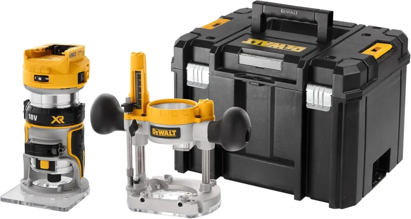DEWALT XR 18V Compact Milling Machine, Brushless Motor, 1/4'' (8mm), Does Not Include Battery or Charger, DCW604NT-XJ