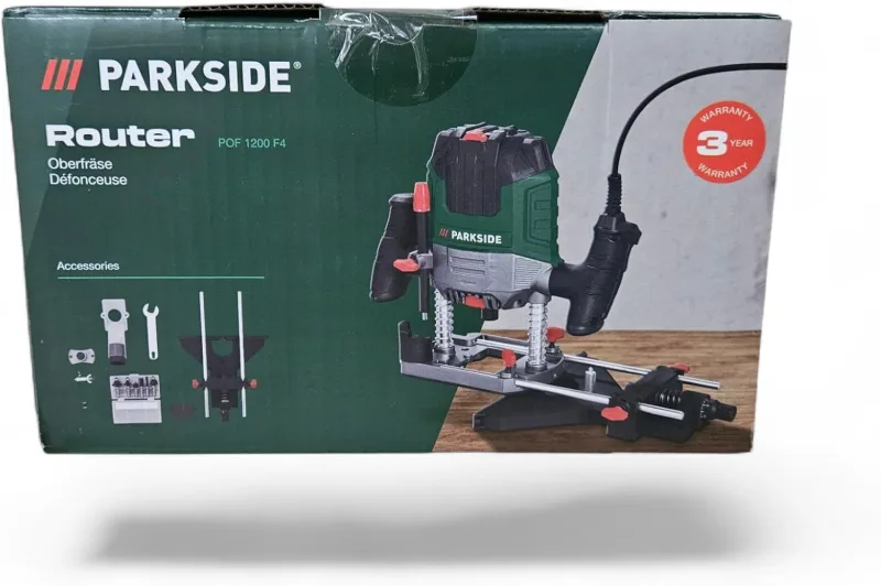 Parkside Surface Milling Router 1200W, POF 1200 C2, Router, Fixed, Non-Ferrous Metals