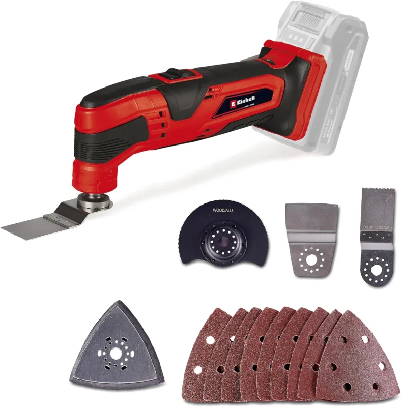 Einhell Multi-function Tool Battery Powered Magnetic Tool Attachment Speed Electronics Accessories Included