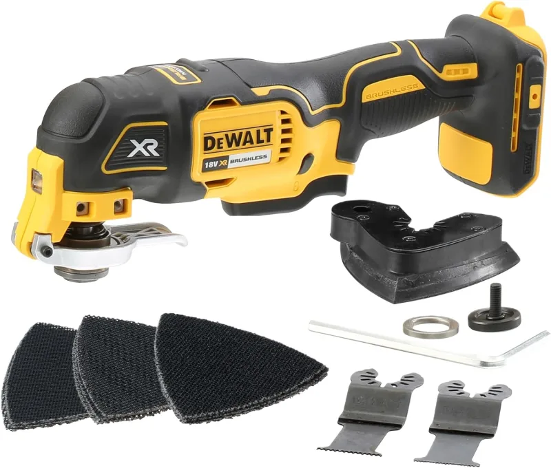 DEWALT 18V XR Brushless Oscillating Multi-Tool, No Battery or Charger, DCS355N-XJ
