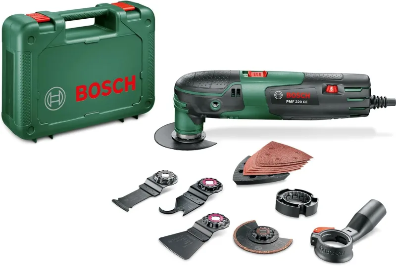 Bosch Multifunctional Tool PMF 220 CE Set (220 Watts, Carrying Case)