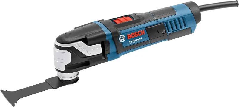 Bosch Professional Multi-tool GOP 40-30 (Starlock tool holder, power 400 W, incl. 1 StarlockPlus BIM PAIZ 32 APB immersion saw blade, Curved-Tec, Wood + Metal)