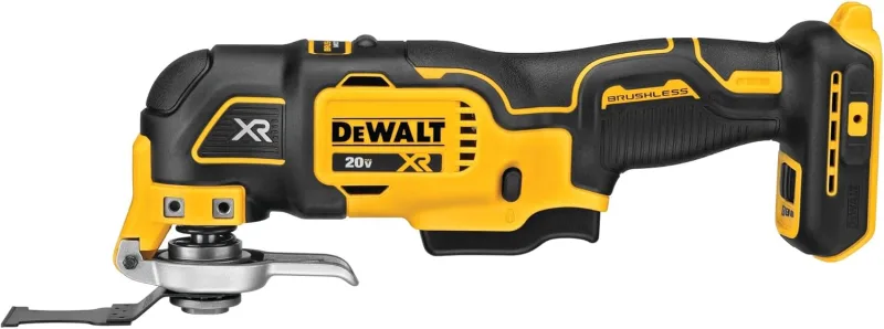 DEWALT Max XR 20V Oscillating Multitool, Variable Speed, Tool Only (DCS356B)