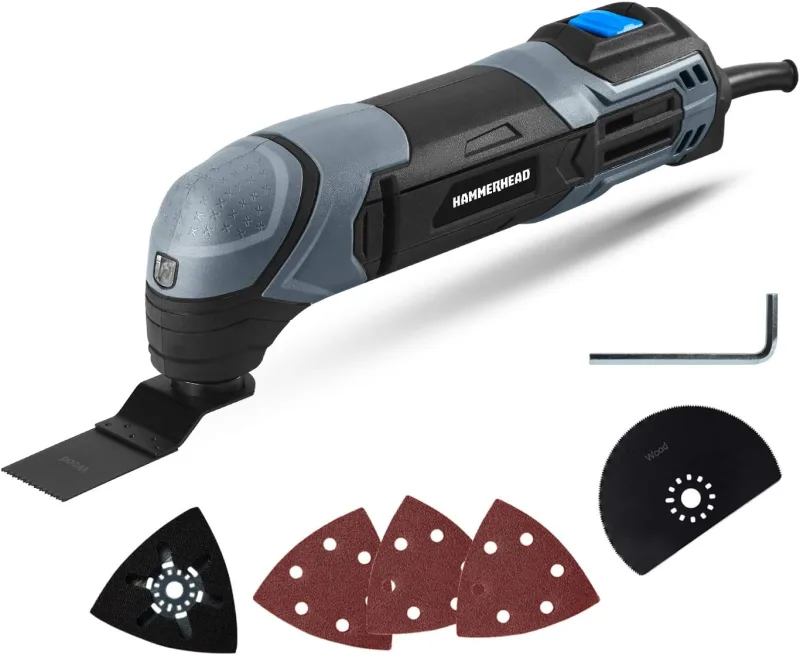 Hammerhead HAMT022 2.2 Amp Oscillating Tool and Accessories Kit