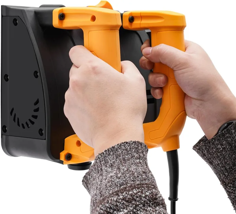 1200W Electric Wall Planer Concrete Milling Machine Adjustable Depth Tool Box Included