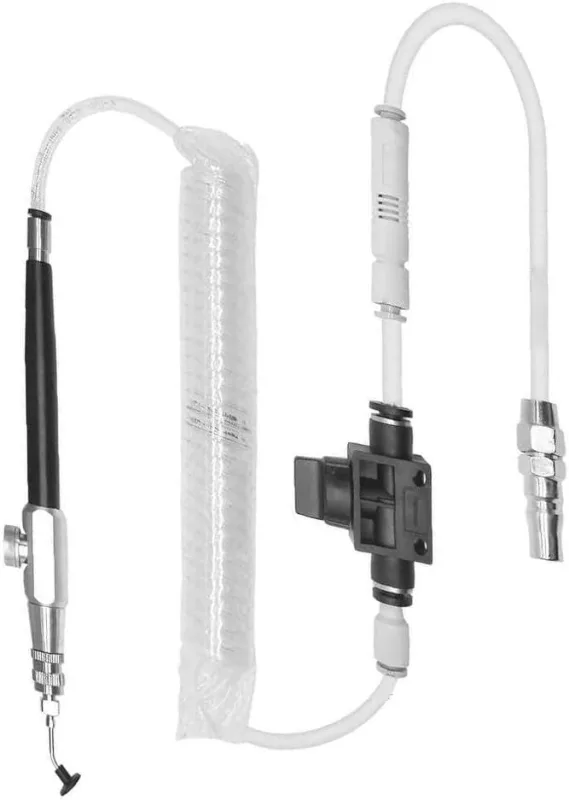 Juego de pluma neumática de succión al vacío para uso con compresores de aire y bombas de vacío con succión segura y eficiente para tareas de electrónica y taller