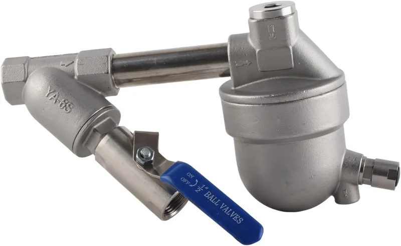 Haofy Drenador Automático del Compresor de Aire, Válvula de Drenaje Automático que Elimina los Residuos de Condensación Mantiene la Calidad del Aire 232 PSI 302 °F Taller Uso Industrial (YA S6 con