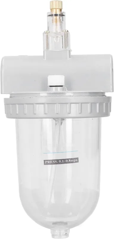 Lubricador de compresor de aire Herramienta neumática Atomizador de aceite Aleación de aluminio de alta presión Grado industrial para mantenimiento de maquinaria de taller Tamaño (Q UI-25)