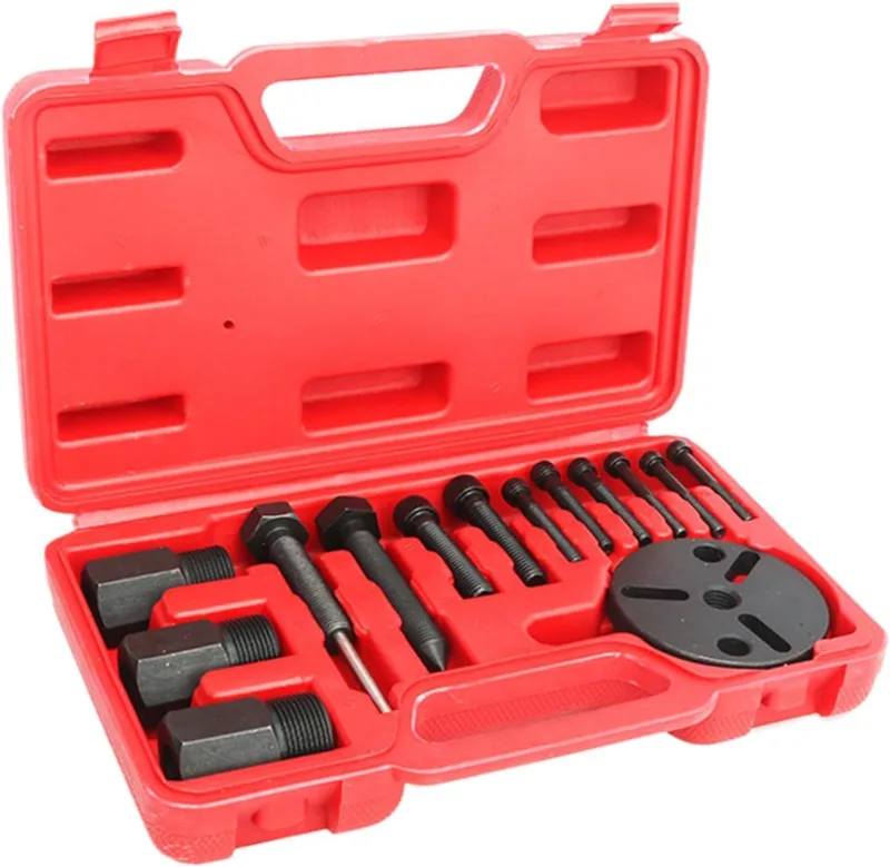 Kit de Embrague de Compresor de AC,Kit de Reparación de Aire Acondicionado | Extractor de embrague de compresor - para Sedán, Camión SUV, Hogar Garaje Taller Mecánicos y Técnicos