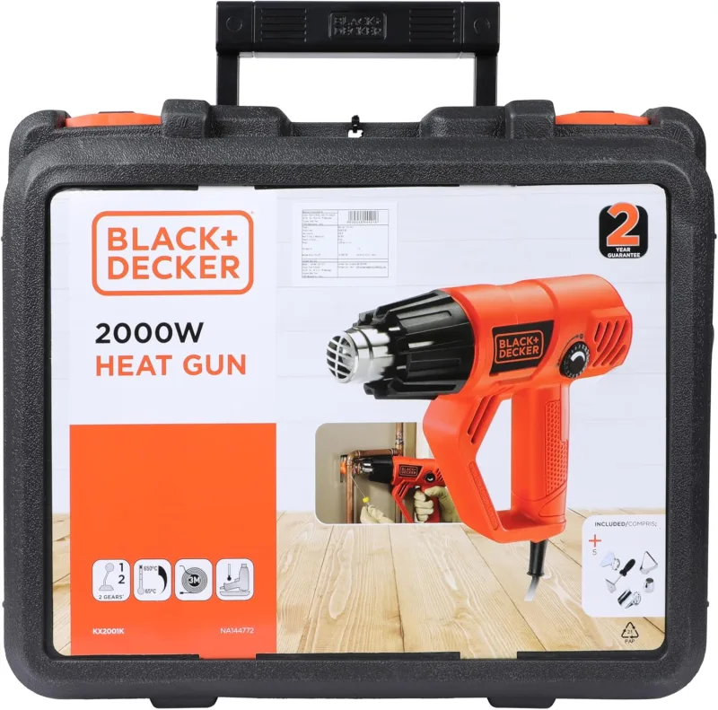 BLACK+DECKER KX2001K 2000 W Stripper with Case (230 V)