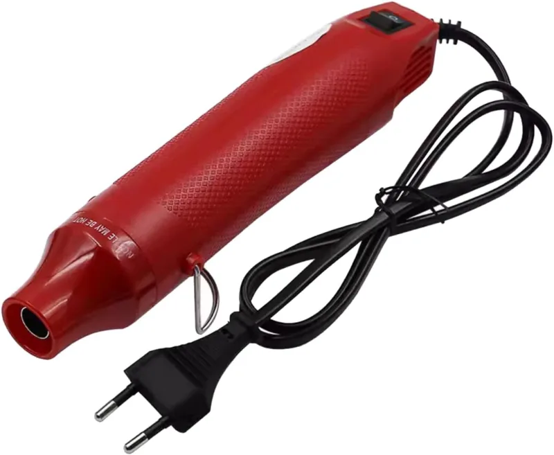 Mini Hot Air Gun, Mini Heat Gun, Hot Air Gun, Thermal Gun, Portable Heat Gun, Handheld Hot Air Gun, for Retractable Wrapping, DIY, Embossing