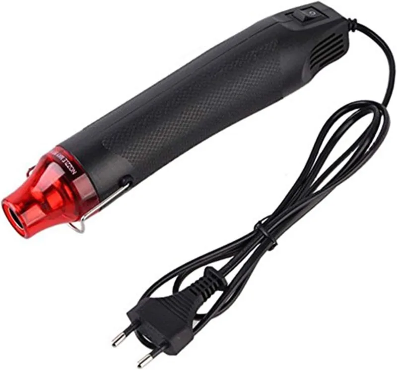 Professional Hot Air Gun 300W Heat Tools for DIY, Retractable PVC, Clay, Rubber Seal ect