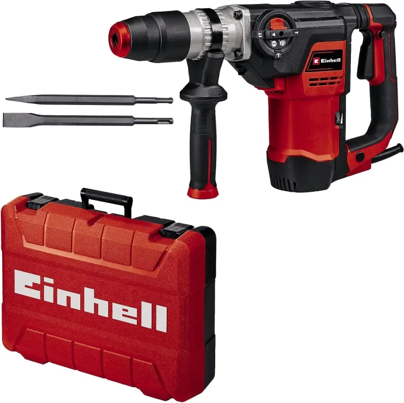 Einhell Cable drill hammer -TE-RH 40 3F. 1050 W, 10 J, impact drilling - chiseled, pneumatic impact mechanism, continuous operation lock, incl. Chisels, E-Box M55