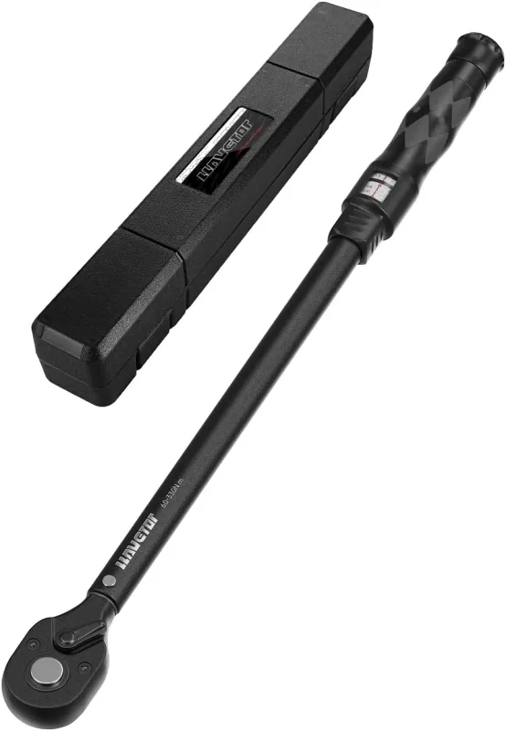 Llave Dinamométrica 1/2", 60-330 NM Llave Dinamométrica Auto, Precisión ±3%,