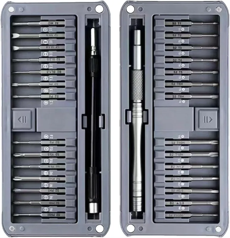 Kit De Destornilladores De Reparación De Computadoras – Juego De Destornillador De Precisión 30 En 1 | Herramientas De Hardware De Precisión Multifuncional | Herramienta De Destornillador De Trinquete