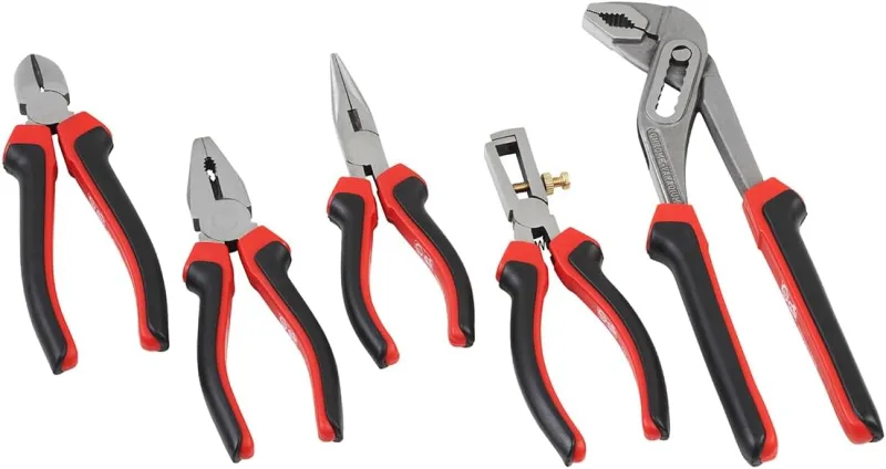 Meister 1570500 - Juego de tenazas y alicates