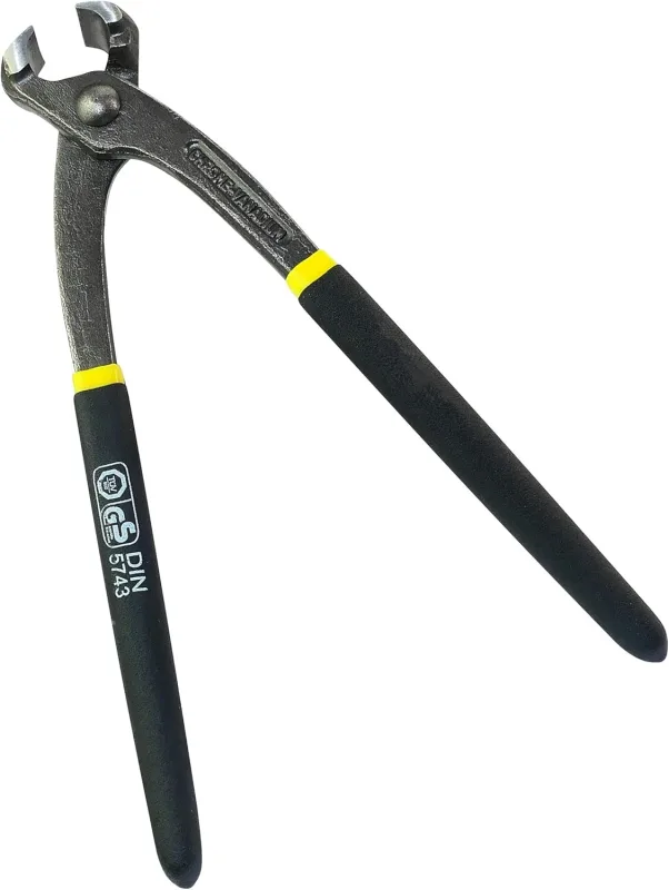 AERZETIX - Russian wire tying pliers 230 mm - Wire cutting pliers for concrete rebar - DIN 5743 - Bi-functional - Non-slip handle - Steel - C45786
