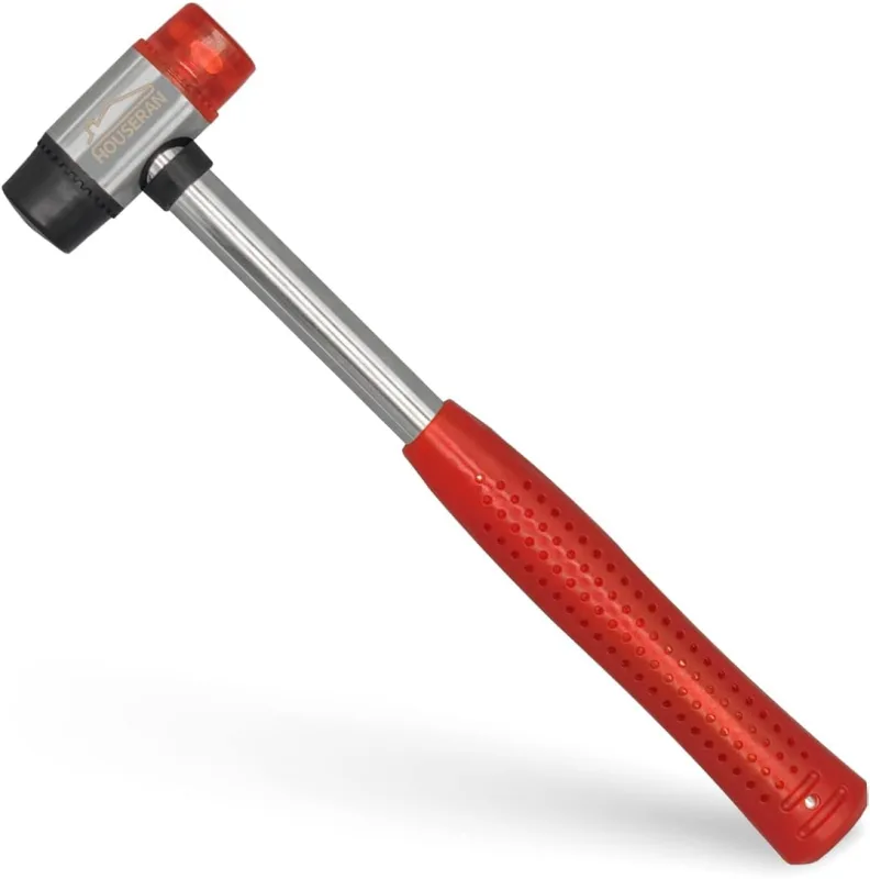 Martillo de Goma, Mazas de Goma, Martillo suave sin Rebote, mini Martillo de Goma, Martillo suave para Cuero, Madera, Joyas, Plástico, HR-005