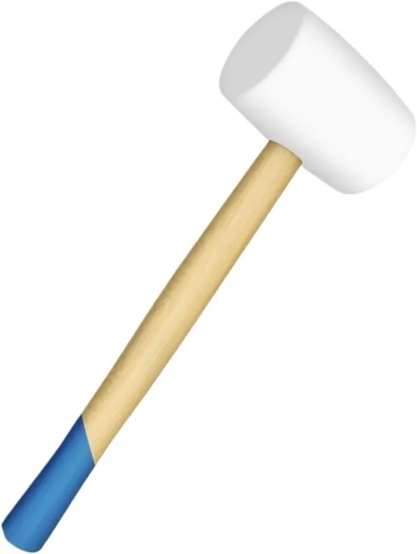 Mazo de Goma, Martillo de Goma 8 oz for Pisos, carpintería, instalación cerámica, diseño Que Ahorra Mano Obra