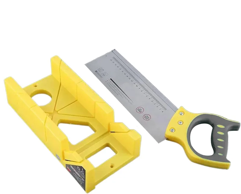 Miter Saw, Hand Miter Saw with Box - Portable Angle Cutting Tool, Wood Cutter | Versatile Wood Saw, Carpenter Tools