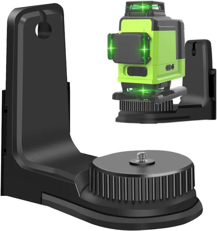 Laserr Levels Green Laser Level | 360 Degree Rotating Laser Leveling Tool | Multifunctional 1/4" L Leveling Stand with Magnet to Attract | Support