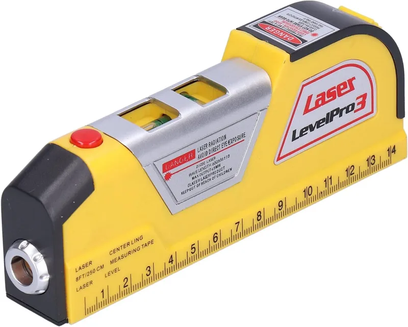 Digital Laser Distance Meter, Infrared Measurement Tool with High Accuracy for Construction, Architecture, Engineering and Home Use