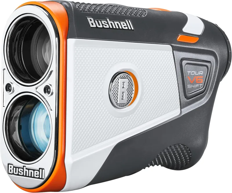 Bushnell Tour V6 Shift - Telémetro láser de Golf Rangefinder 202321, Estándar, Rojo
