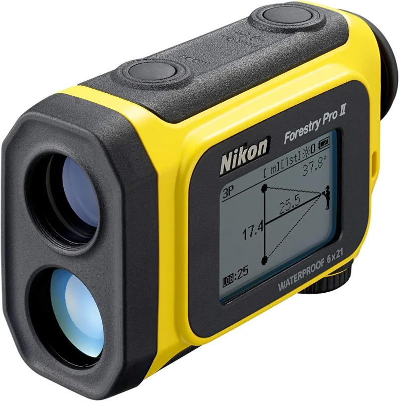 Nikon Forestry Pro Ii, Laser Rangefinder 7 5 1600 Metres Unisex Adult, Black, 110 x 74 x 42