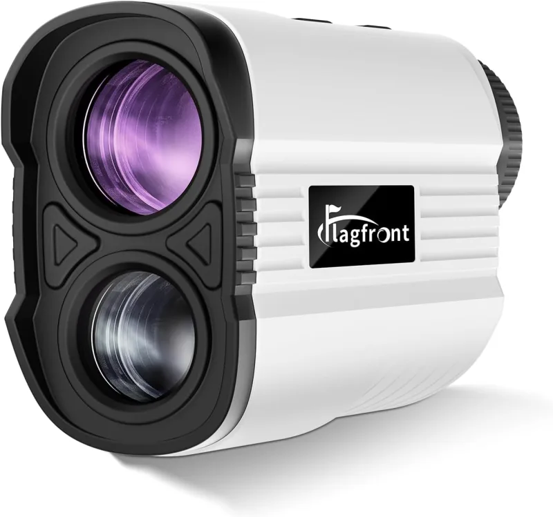 Golf Laser Rangefinder, 6X Magnification with Flag Pole Lock, Golf Vibration, Must Have Golf Accessories
