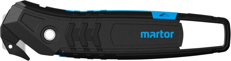 MARTOR Safety Knife, Hidden Blade, SECUMAX 350, Professional Cutter, Adhesive Tape Punch, Lightweight, Plastic, Right & Left Handed