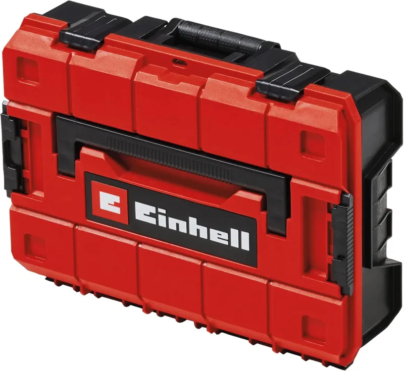 Einhell E-Case (system box) foam (interlocking system, 2 foam inserts, water splash-proof design, heat and impact resistance, 2 folding grips)