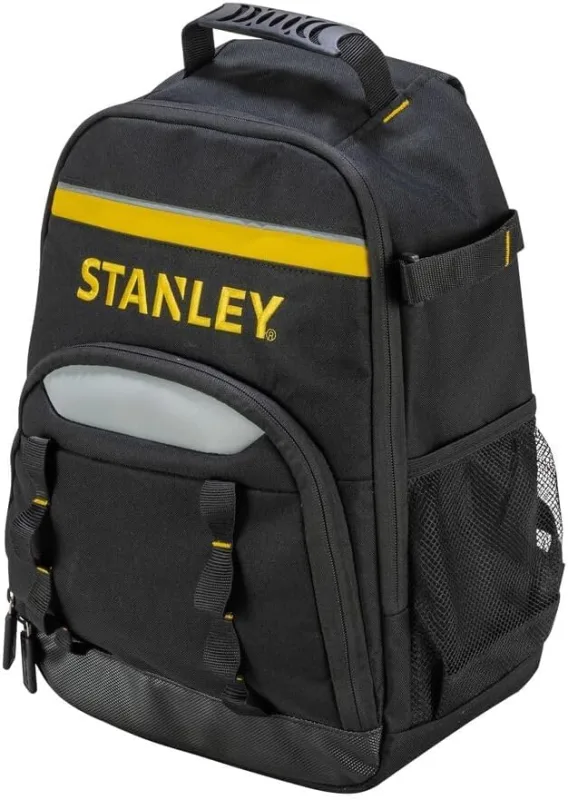 Stanley STST1-72335 Bolsa portaherramientas, Negro/ Amarillo, 35 x 44 x 16 cm