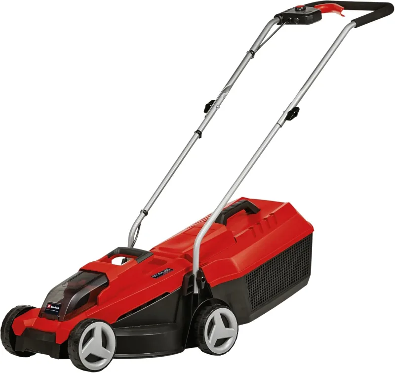 Einhell Cordless lawn mower GE-CM 18/32 Li-Solo Power X-Change (18 V, 32 cm Cutting Width, up to 180 m², Brushless, 25 L Grass Basket, Cutting Height 30-70 mm, without battery)