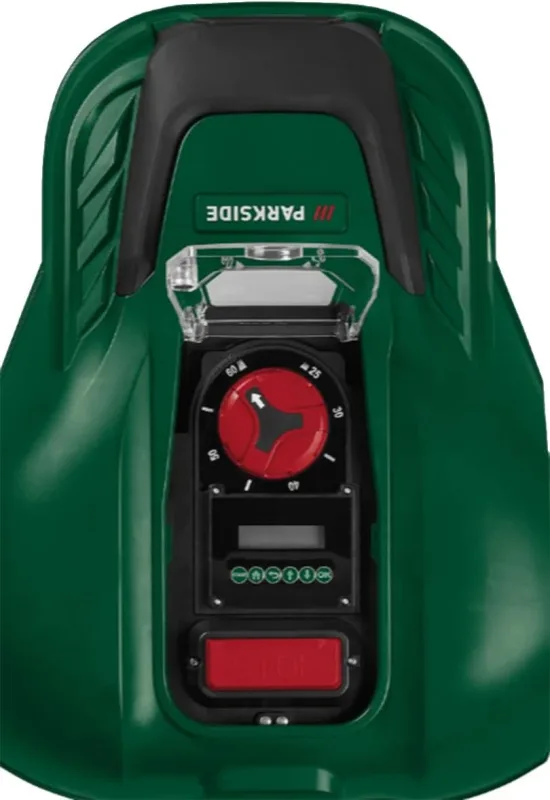 PSIDE Parkside® 20 V Cortacésped robótico PMRA 20-Li B2, hasta 500 m², Ancho de corte: 18 cm, Motor sin escobillas (Motor sin escobillas)