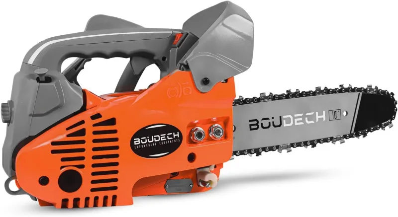 Motosierra de gasolina 25cc 1,2cv espada 10”/25cm poda ligera y potente